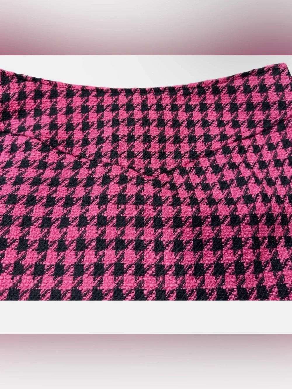 Piombo houndstooth skirt size 2 NWT